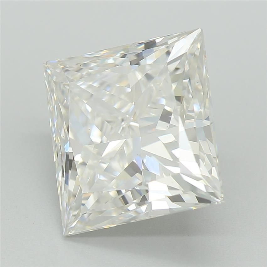 3.06ct E VS1 Rare Carat Ideal Cut Princess Lab Grown Diamond