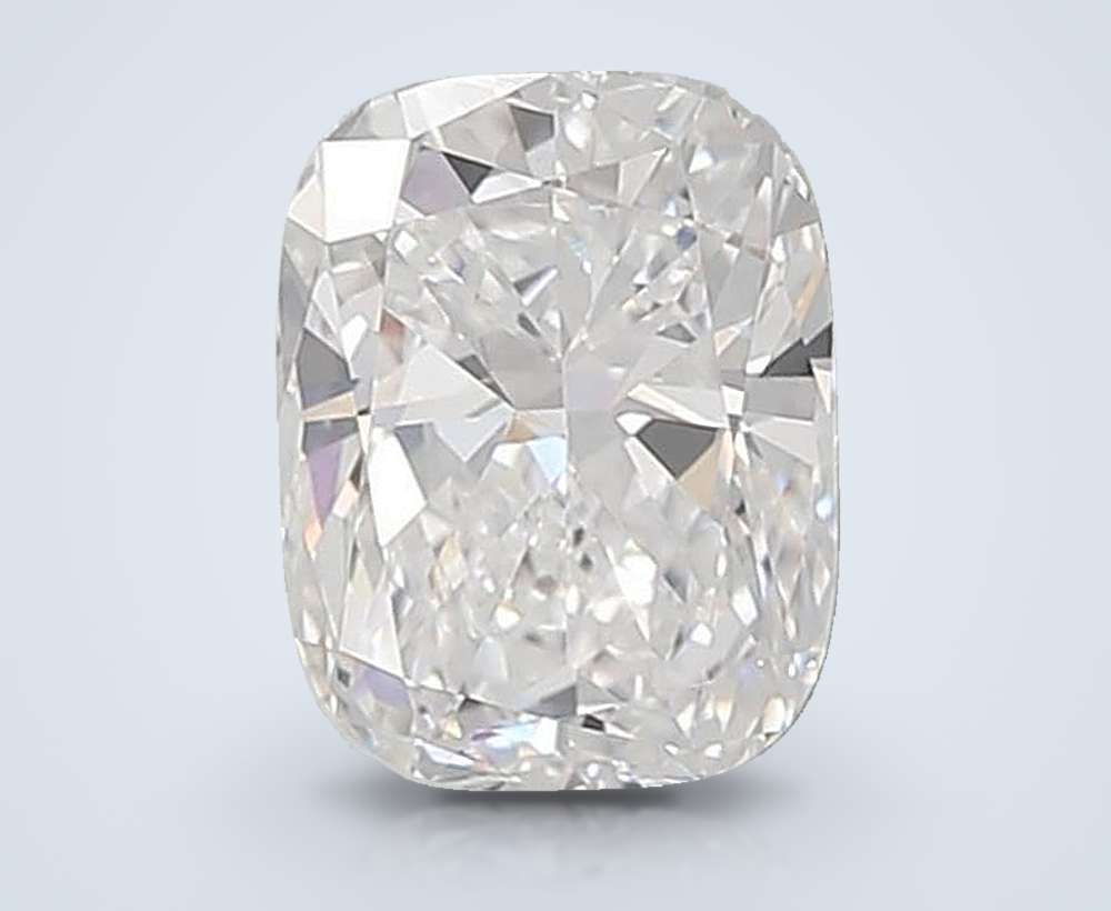 1.63ct D VVS2 Rare Carat Ideal Cut Cushion Lab Grown Diamond