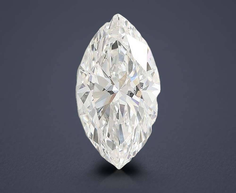 4.02ct F VVS2 Rare Carat Ideal Cut Marquise Lab Grown Diamond