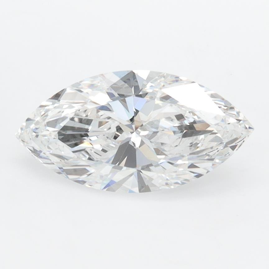 1.09ct D VVS1 Rare Carat Ideal Cut Marquise Lab Grown Diamond