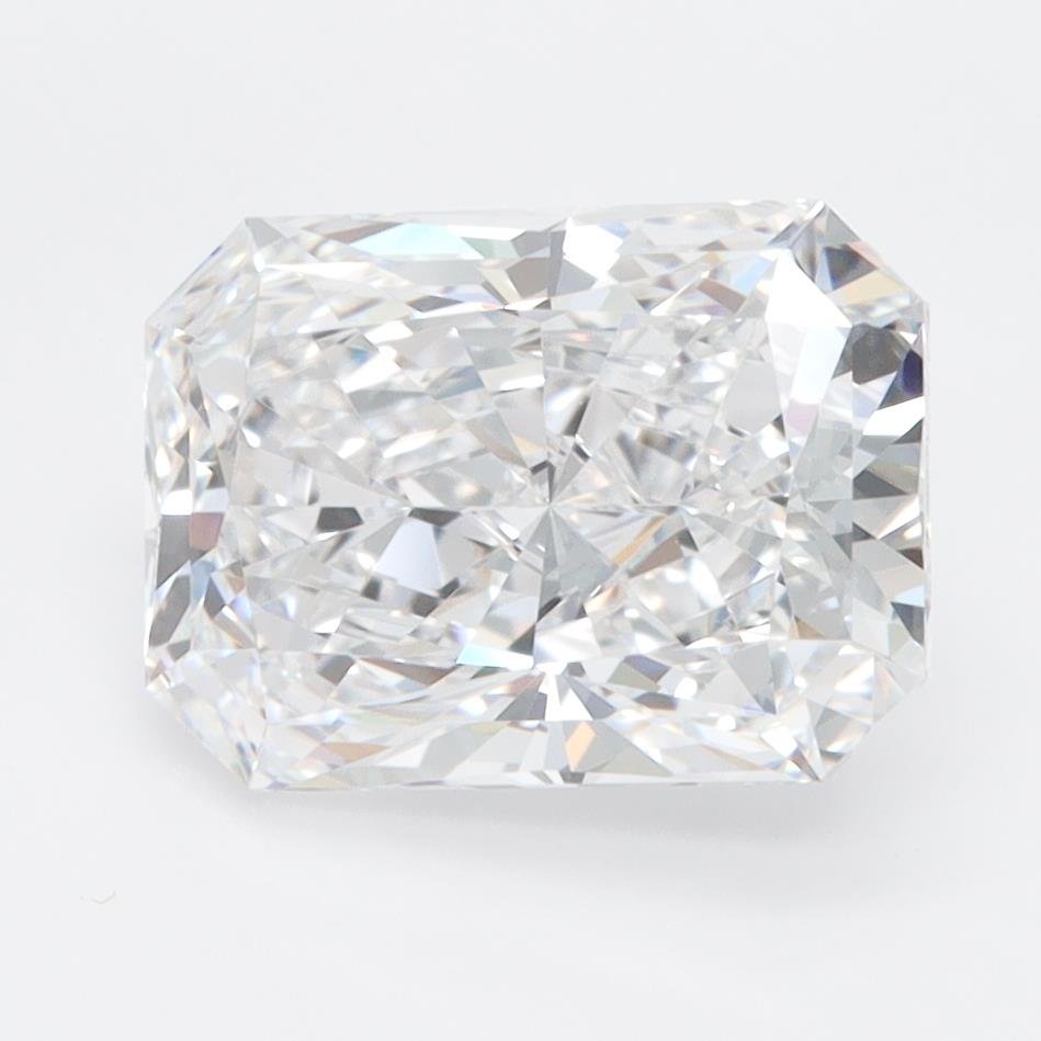 3.02ct D VVS2 Rare Carat Ideal Cut Radiant Lab Grown Diamond