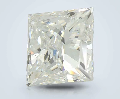 4.01ct E VS1 Very Good Cut Princess Lab Grown Diamond