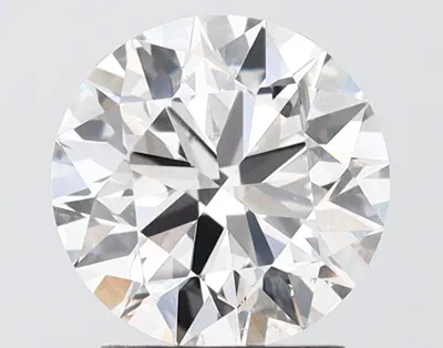 2.01ct G SI1 Rare Carat Ideal Cut Round Lab Grown Diamond