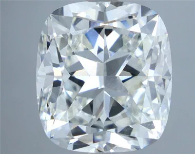 3.21ct H SI2 Rare Carat Ideal Cut Cushion Diamond