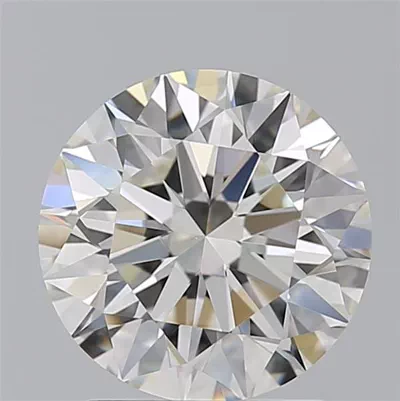 2.10ct I VVS2 Rare Carat Ideal Cut Round Diamond