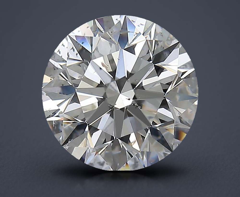 3.50ct F SI2 Excellent Cut Round Diamond