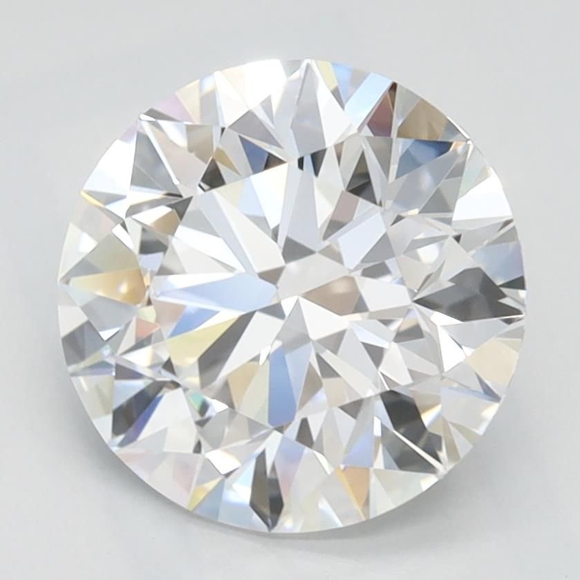 2.09ct D IF Rare Carat Ideal Cut Round Lab Grown Diamond