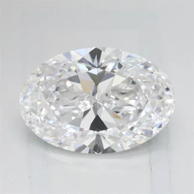 1.01ct D IF Rare Carat Ideal Cut Oval Lab Grown Diamond