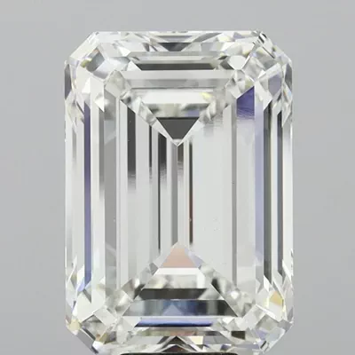12.06ct G VS1 Rare Carat Ideal Cut Emerald Lab Grown Diamond