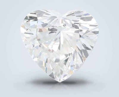 7.26ct F VS1 Rare Carat Ideal Cut Heart Lab Grown Diamond