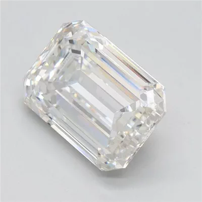 3.05ct G VS1 Rare Carat Ideal Cut Emerald Lab Grown Diamond