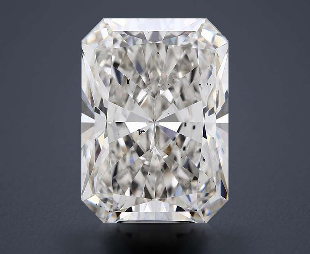 10.75ct G SI1 Rare Carat Ideal Cut Radiant Lab Grown Diamond