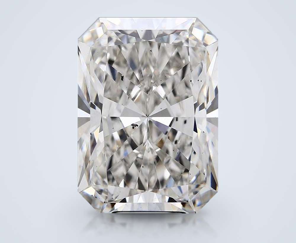 10.75ct G SI1 Rare Carat Ideal Cut Radiant Lab Grown Diamond
