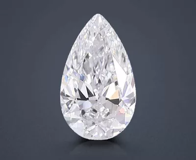 1.01ct E VS2 Rare Carat Ideal Cut Pear Lab Grown Diamond