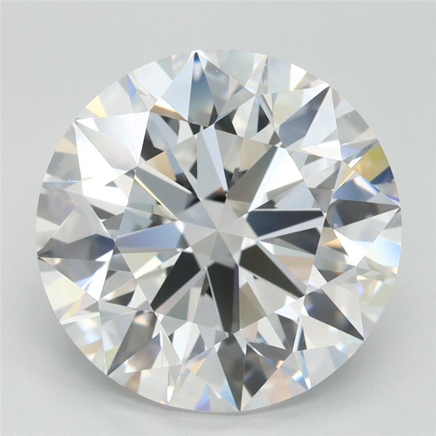 5.01ct D VVS1 Rare Carat Ideal Cut Round Lab Grown Diamond