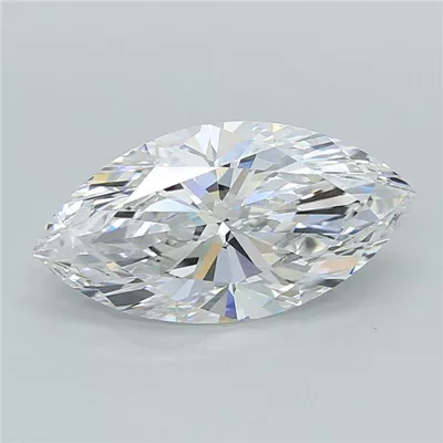 2.52ct E VVS2 Rare Carat Ideal Cut Marquise Lab Grown Diamond