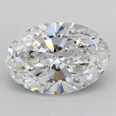 2.54ct E VVS2 Rare Carat Ideal Cut Oval Lab Grown Diamond