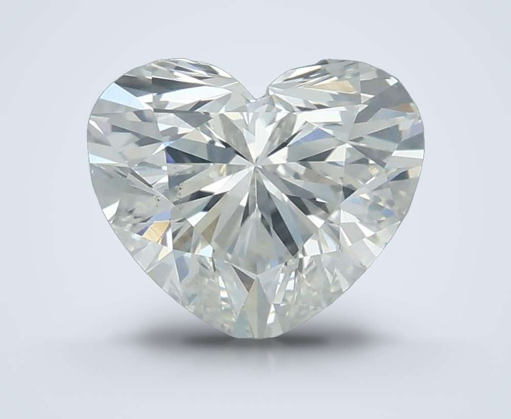 0.70ct I SI1 Rare Carat Ideal Cut Heart Diamond