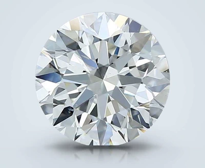 2.70ct I SI1 Rare Carat Ideal Cut Round Diamond
