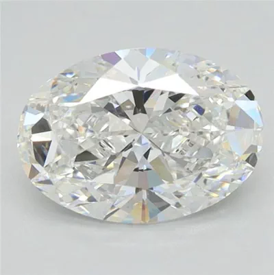 2.07ct D VS1 Rare Carat Ideal Cut Oval Lab Grown Diamond