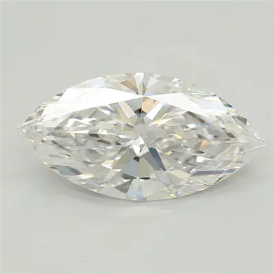 1.50ct E VS1 Rare Carat Ideal Cut Marquise Lab Grown Diamond