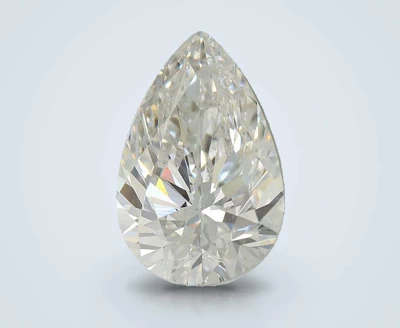 3.58ct F VS1 Rare Carat Ideal Cut Pear Lab Grown Diamond
