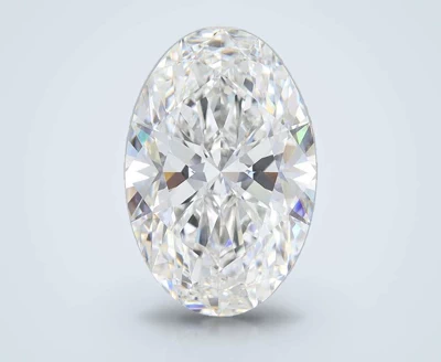 10.21ct F VVS2 Rare Carat Ideal Cut Oval Lab Grown Diamond