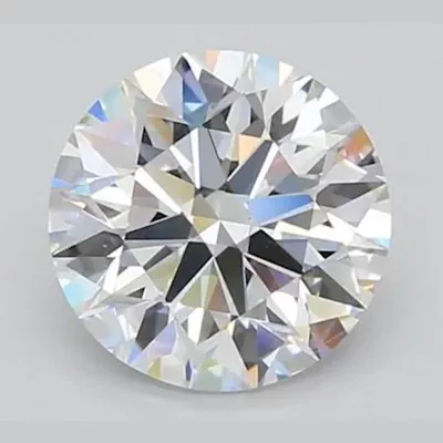 3.01ct D SI1 Rare Carat Ideal Cut Round Lab Grown Diamond
