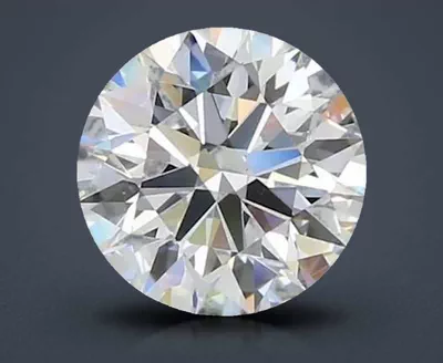 3.01ct D SI1 Rare Carat Ideal Cut Round Lab Grown Diamond