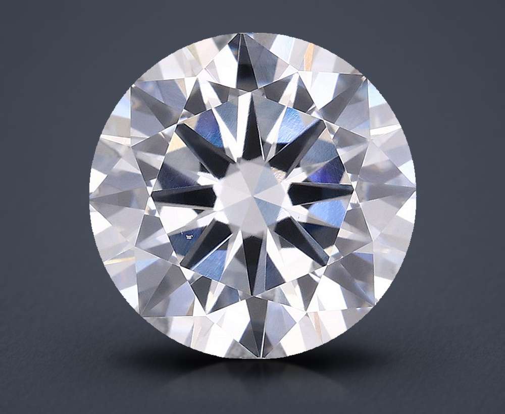 2.51ct F SI1 Excellent Cut Round Lab Grown Diamond