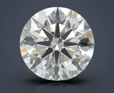 3.22ct E VS2 Rare Carat Ideal Cut Round Lab Grown Diamond