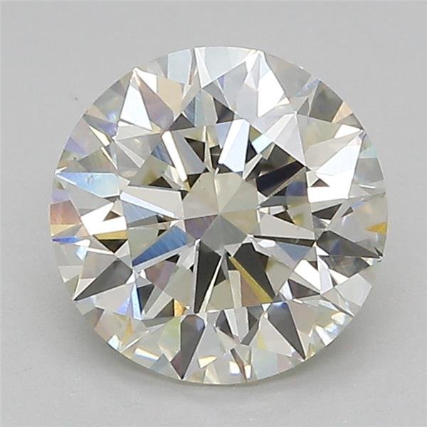 2.20ct J VS1 Rare Carat Ideal Cut Round Lab Grown Diamond