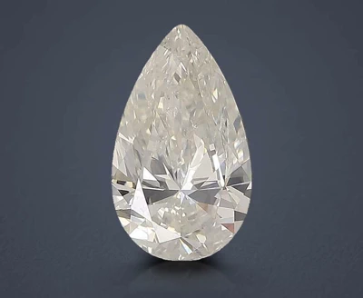 2.50ct I SI2 Rare Carat Ideal Cut Pear Diamond