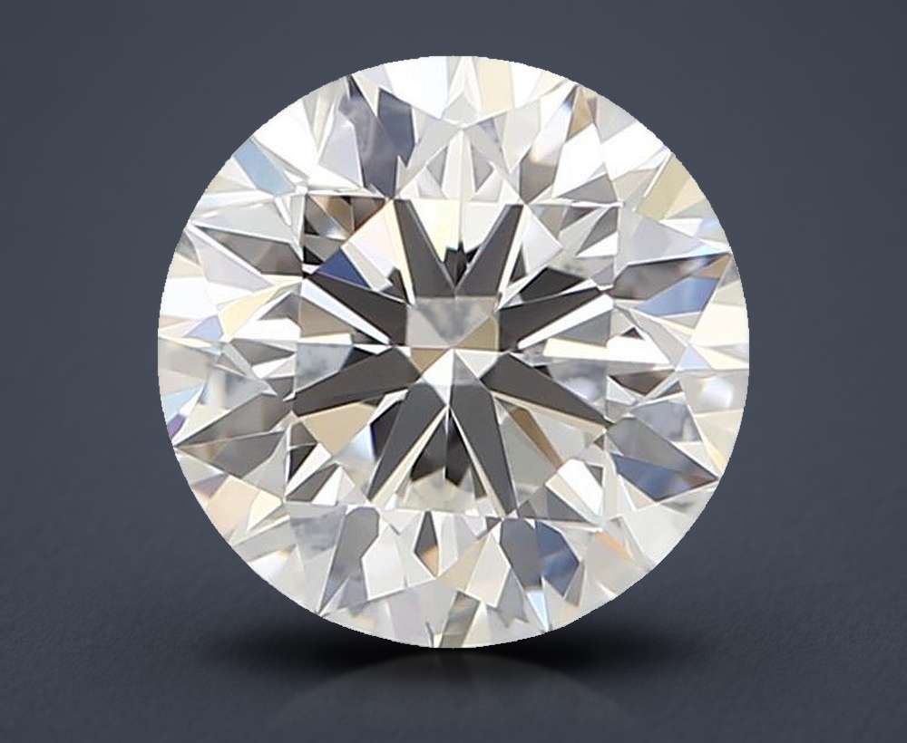0.90ct F VVS2 Rare Carat Ideal Cut Round Diamond