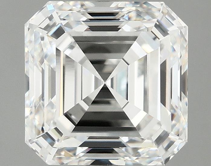 2.85ct E VVS2 Rare Carat Ideal Cut Asscher Lab Grown Diamond
