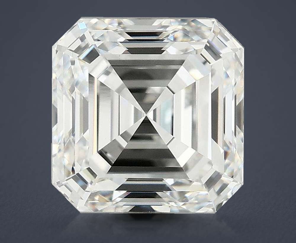 2.85ct E VVS2 Rare Carat Ideal Cut Asscher Lab Grown Diamond