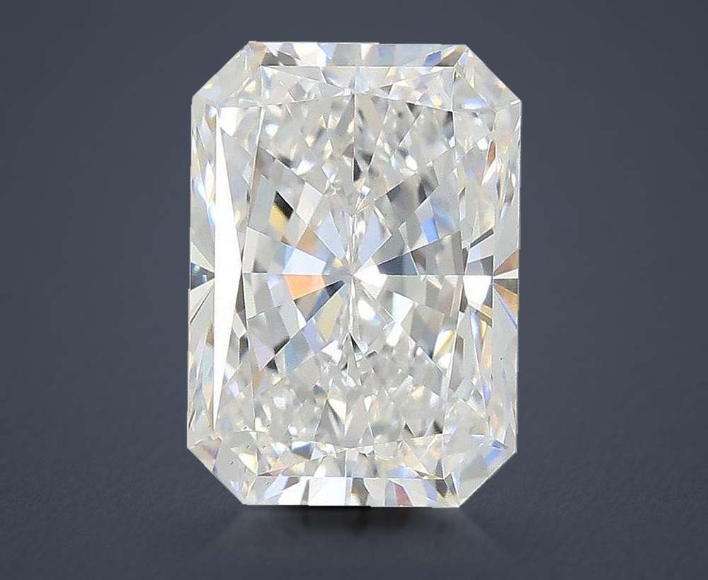 3.03ct D VS1 Rare Carat Ideal Cut Radiant Lab Grown Diamond