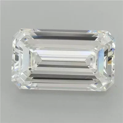 10.04ct F VS1 Rare Carat Ideal Cut Emerald Lab Grown Diamond