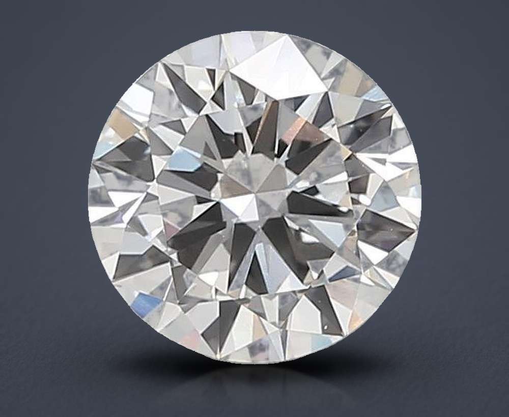 4.05ct F VVS1 Rare Carat Ideal Cut Round Lab Grown Diamond