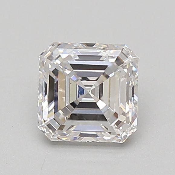 1.08ct D VVS2 Rare Carat Ideal Cut Asscher Lab Grown Diamond