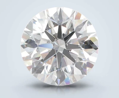 5.25ct D FL Rare Carat Ideal Cut Round Lab Grown Diamond