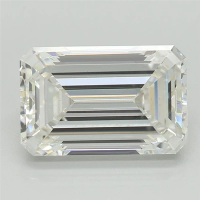 2.58ct E VS1 Rare Carat Ideal Cut Emerald Lab Grown Diamond