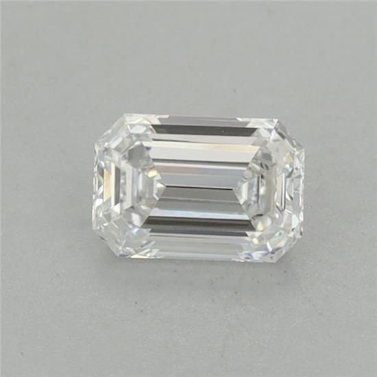 0.44ct D VVS1 Rare Carat Ideal Cut Emerald Lab Grown Diamond