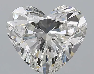 2.20ct H SI1 Excellent Cut Heart Diamond
