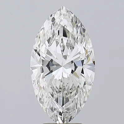 5.03ct H SI2 Very Good Cut Marquise Lab Grown Diamond