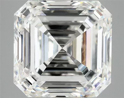 8.01ct F VVS2 Excellent Cut Asscher Lab Grown Diamond