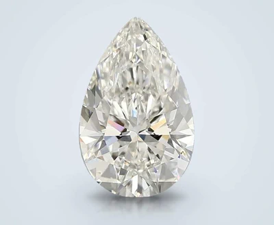 4.04ct H VS1 Rare Carat Ideal Cut Pear Lab Grown Diamond