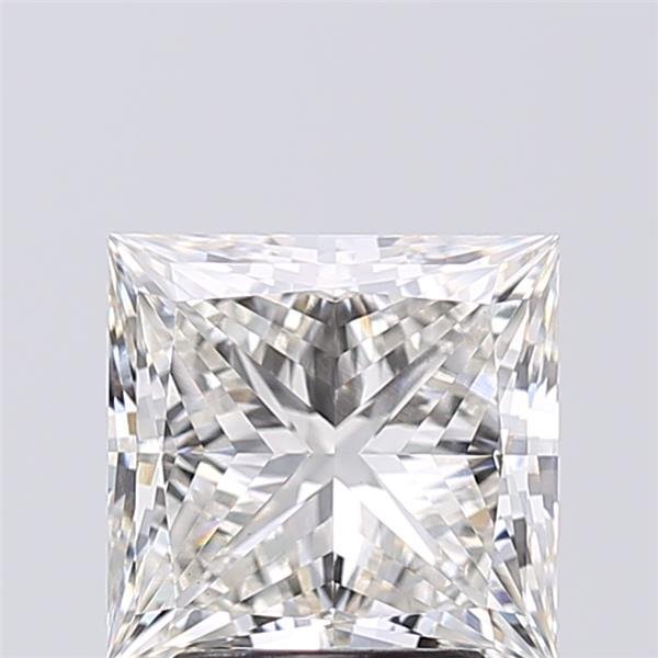 3.04ct F VS1 Very Good Cut Princess Lab Grown Diamond