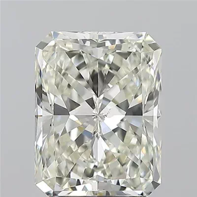 2.51ct J SI1 Rare Carat Ideal Cut Radiant Diamond