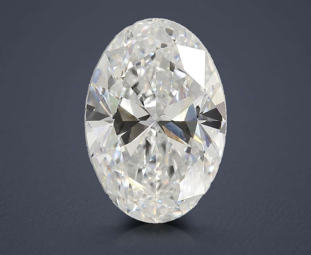 12.30ct E VS1 Rare Carat Ideal Cut Oval Lab Grown Diamond